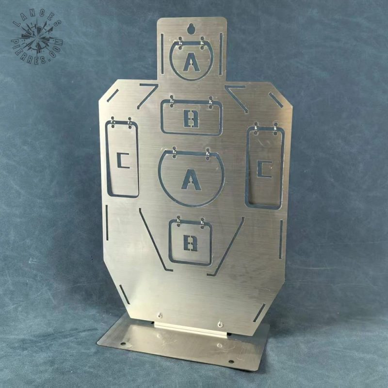 cible-en-acier-inoxydable-idpa-1 Cible en acier inoxydable pour entraînement IDPA