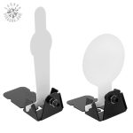 Cible ronde humanoïde en acier pour tir sportif