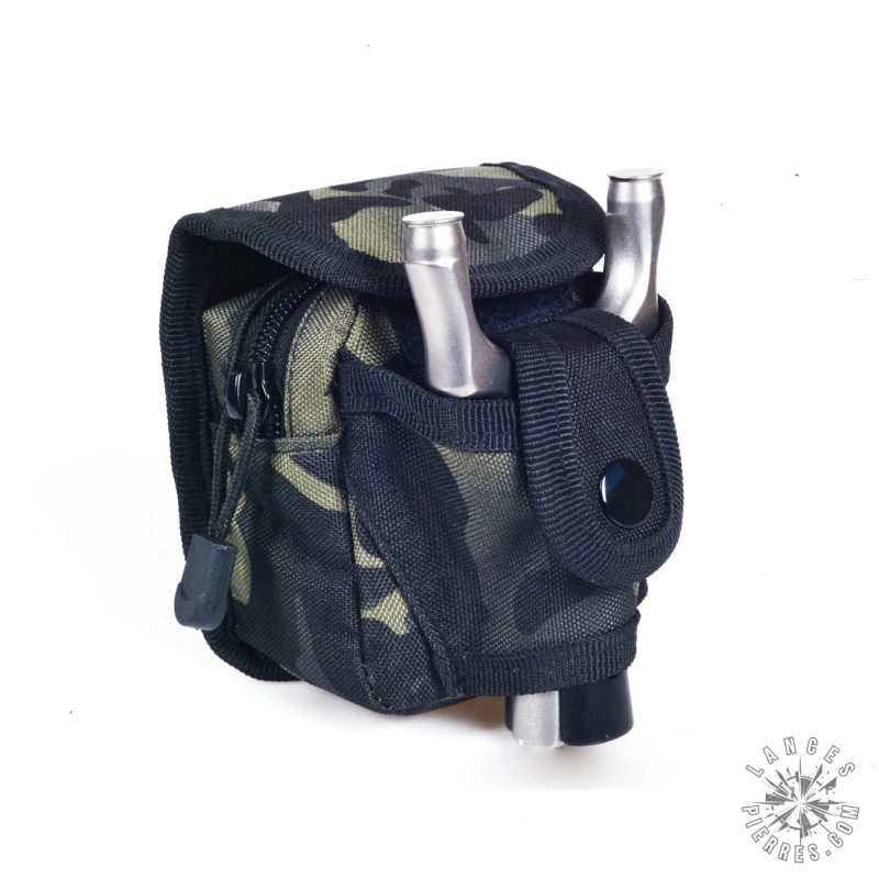 Étui camouflage compact pour accessoires de lance pierre