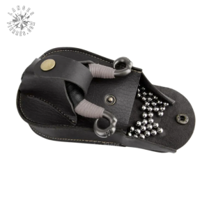 Accessoire de rangement en cuir pour billes