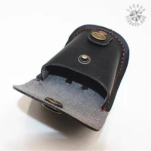 Étui de protection en cuir pour balles d'acier
