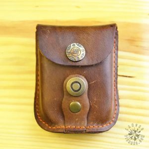 Étui cuir design pour balles d'acier