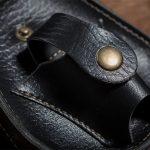 Étui de rangement en cuir pour fronde et accessoires
