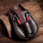Étui en cuir de qualité pour fronde et équipement