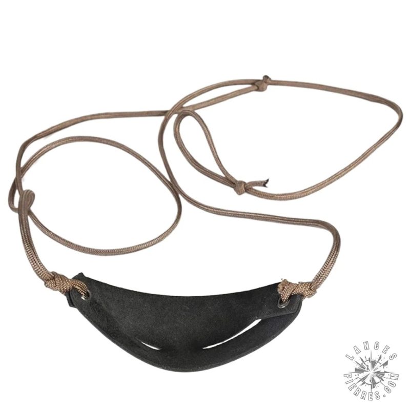 Fronde en cuir pour chasse et loisirs