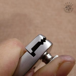 Lance-pierre à doigt en acier inoxydable