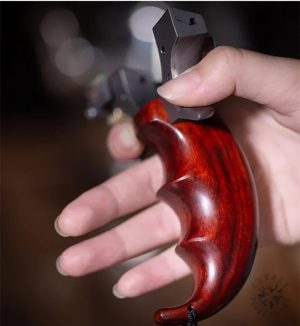Lance-pierre bois ergonomique avec design camouflage