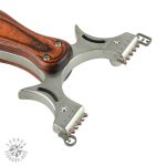 Lance-pierre compact en bois