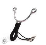 Accessoire de pêche en acier : lance-pierre polyvalent