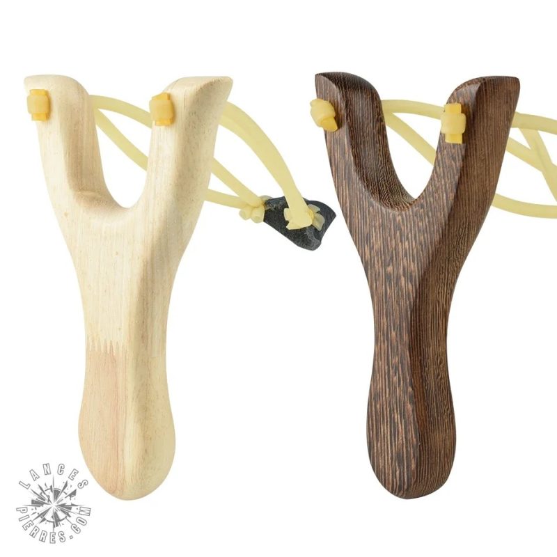 Lance-pierre en bois, parfait pour les novices