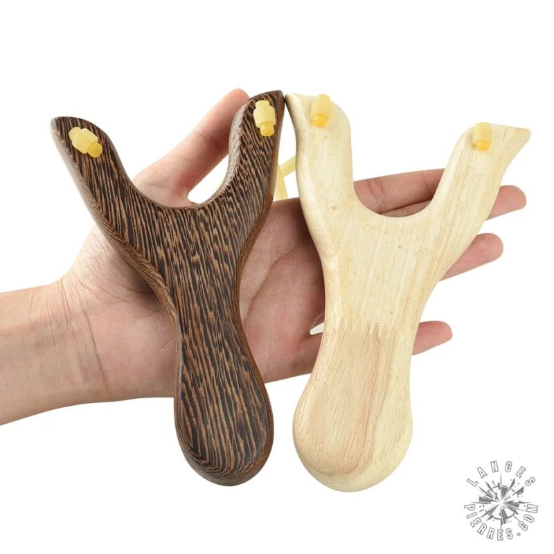 Lance-pierre débutant, conception simple en bois