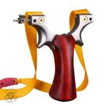 Lance-pierre en bois ergonomique pour une prise en main confortable