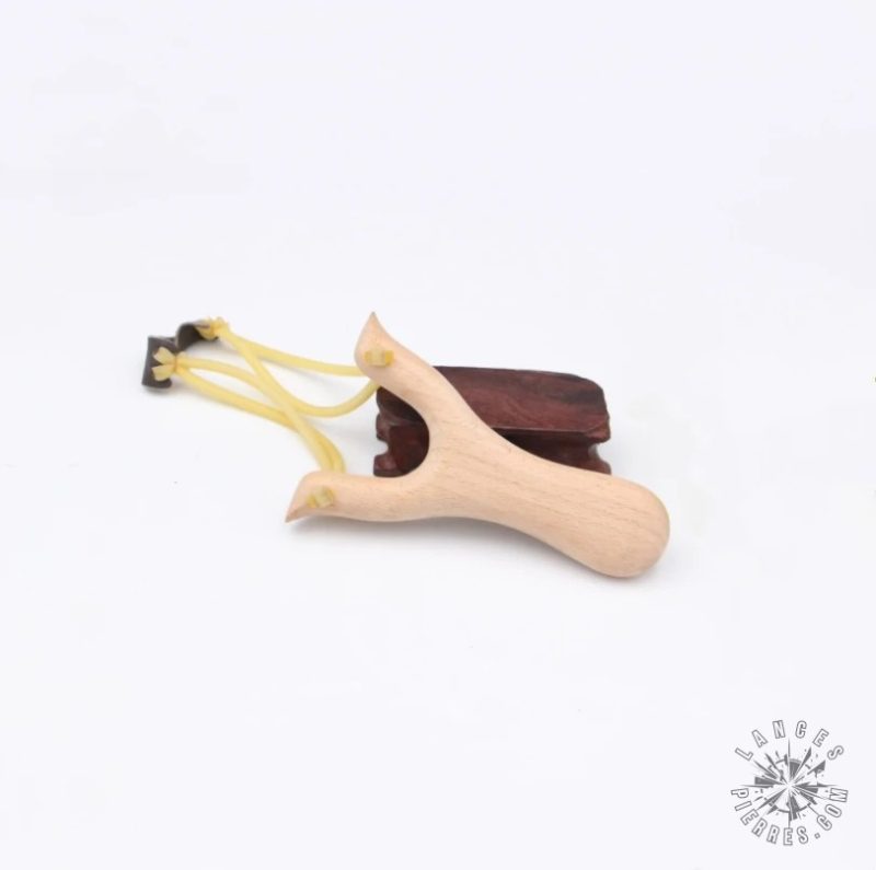 Lance-pierre enfant en bois durable et naturel