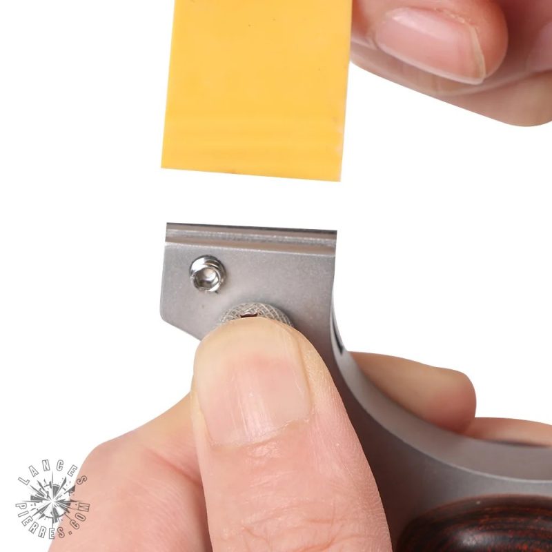 Instrument de tir en acier inoxydable, design horizontal