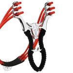 Lance-pierre acier inoxydable, précision de tir