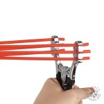 Lance-pierre de précision, construction en inox durable