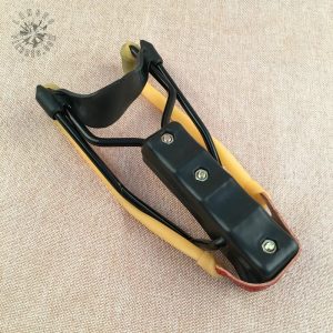 Lance-pierre compact avec support pour bras
