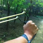 Lance-pierre pliable pour tir de loisir