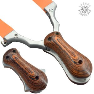 Lance-pierre pliable en acier inoxydable