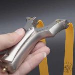 Lance-pierre professionnel en acier inoxydable 304