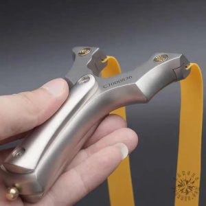 Lance-pierre professionnel en acier inoxydable 304