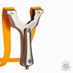 Lance-pierre professionnel, design ergonomique en inox