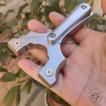 Lance-pierre acier 304, idéal pour les amateurs de tir