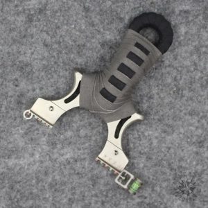 Lance-pierre acier inoxydable design robuste