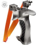Lance-pierre en acier inoxydable, outil de précision pour tir ciblé