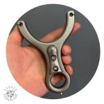 Lance-pierre durable en inox de qualité