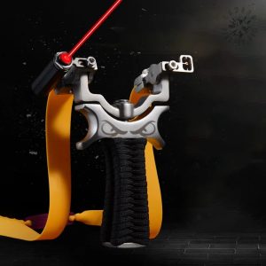 Lance-pierre rotatif en acier inoxydable