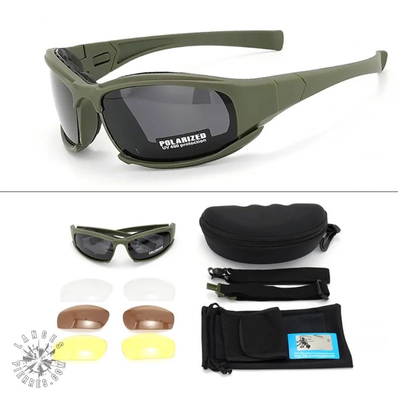 Lunettes de protection polarisées pour environnement de travail