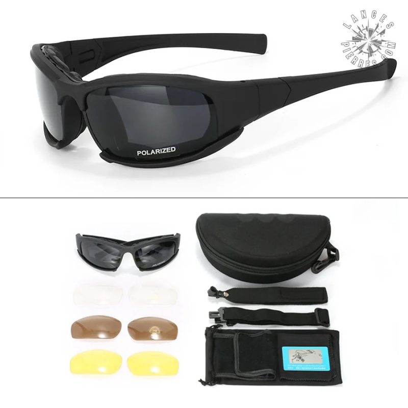 Accessoire de sécurité : lunettes polarisées anti-éblouissement
