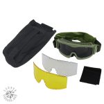 Lunettes tactiques avec lentilles interchangeables