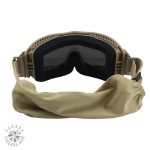 Lunettes tactiques adaptées à diverses conditions d'éclairage