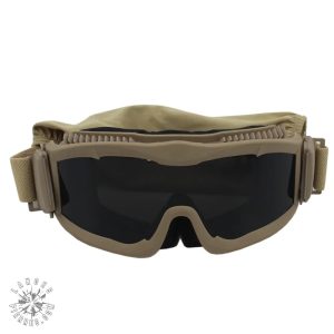 Accessoires tactiques : lunettes avec lentilles adaptables