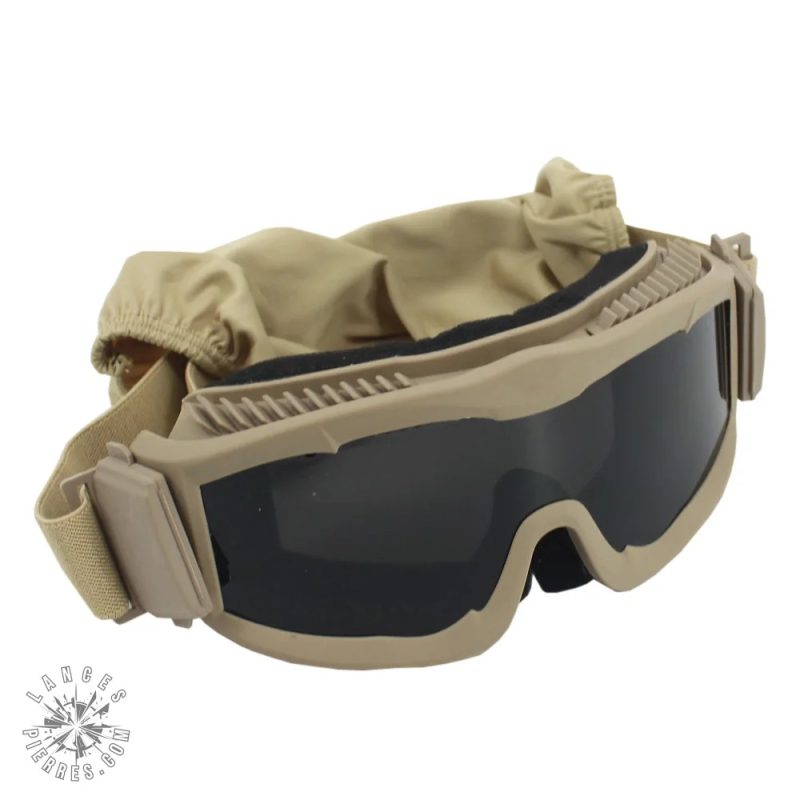 Lunettes de protection résistantes avec lentilles modulables