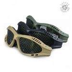 Lunettes tactiques de protection grillage