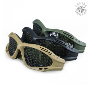 Lunettes tactiques de protection grillage