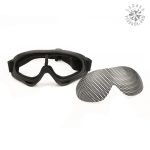 Lunettes de protection tactiques avec design en maillage